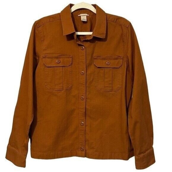 Duluth Trading Company - DuluthFlex‎ Fire Hose Ltd. Untucked Overshirt Large - Picture 1 of 10